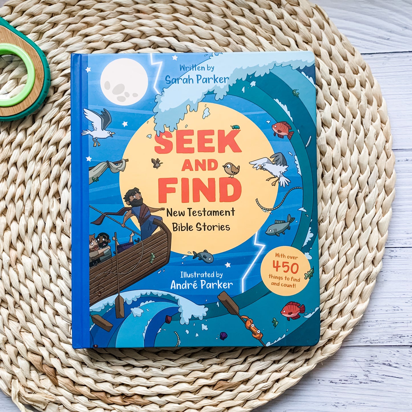 Seek and Find New Testament Bible Stories – Christian children’s activity book about Jesus and the early church.