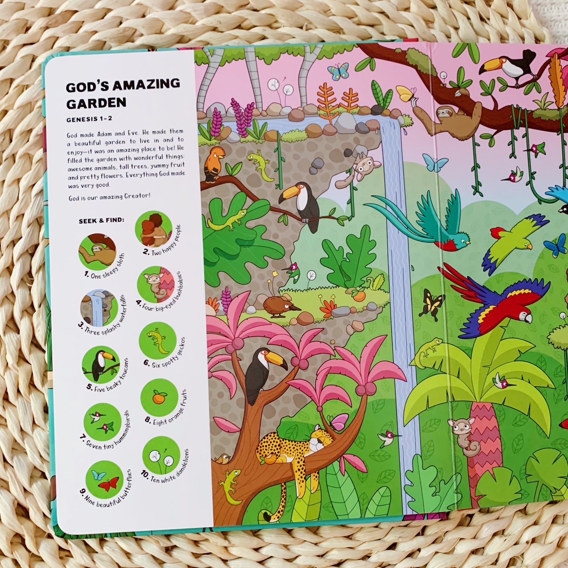 Seek and Find Old Testament Bible Stories – interactive children’s Bible storybook with hidden objects and lessons about God’s faithfulness.