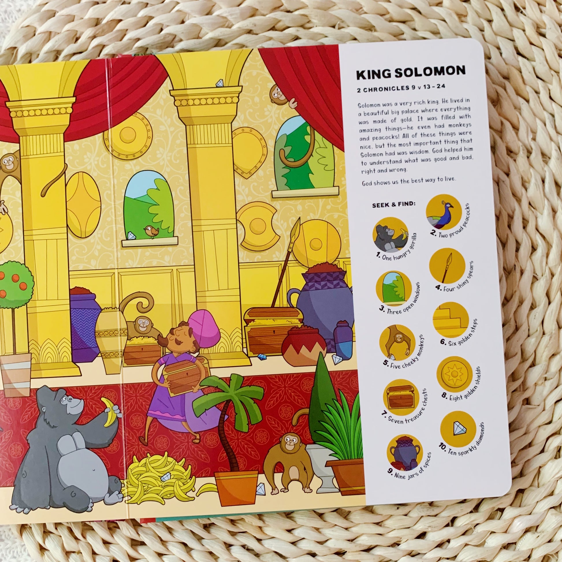 Seek and Find Old Testament Bible Stories – interactive children’s Bible storybook with hidden objects and lessons about God’s faithfulness.