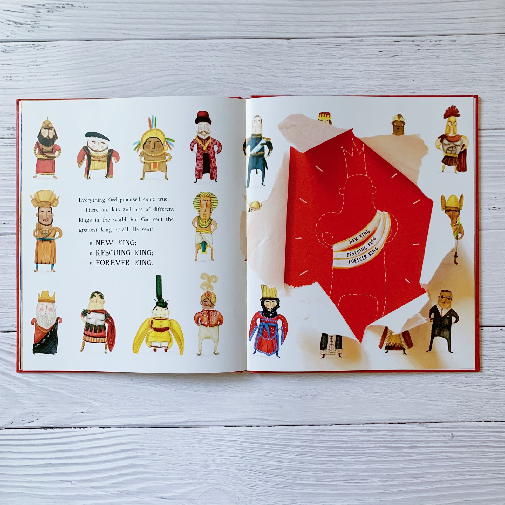 The Christmas Promise children’s Christmas storybook – Christian picture book about Jesus, God’s forever King.