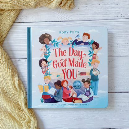 The Day God Made You for Little Ones Christian board book – story about God’s love and creation for babies and toddlers.