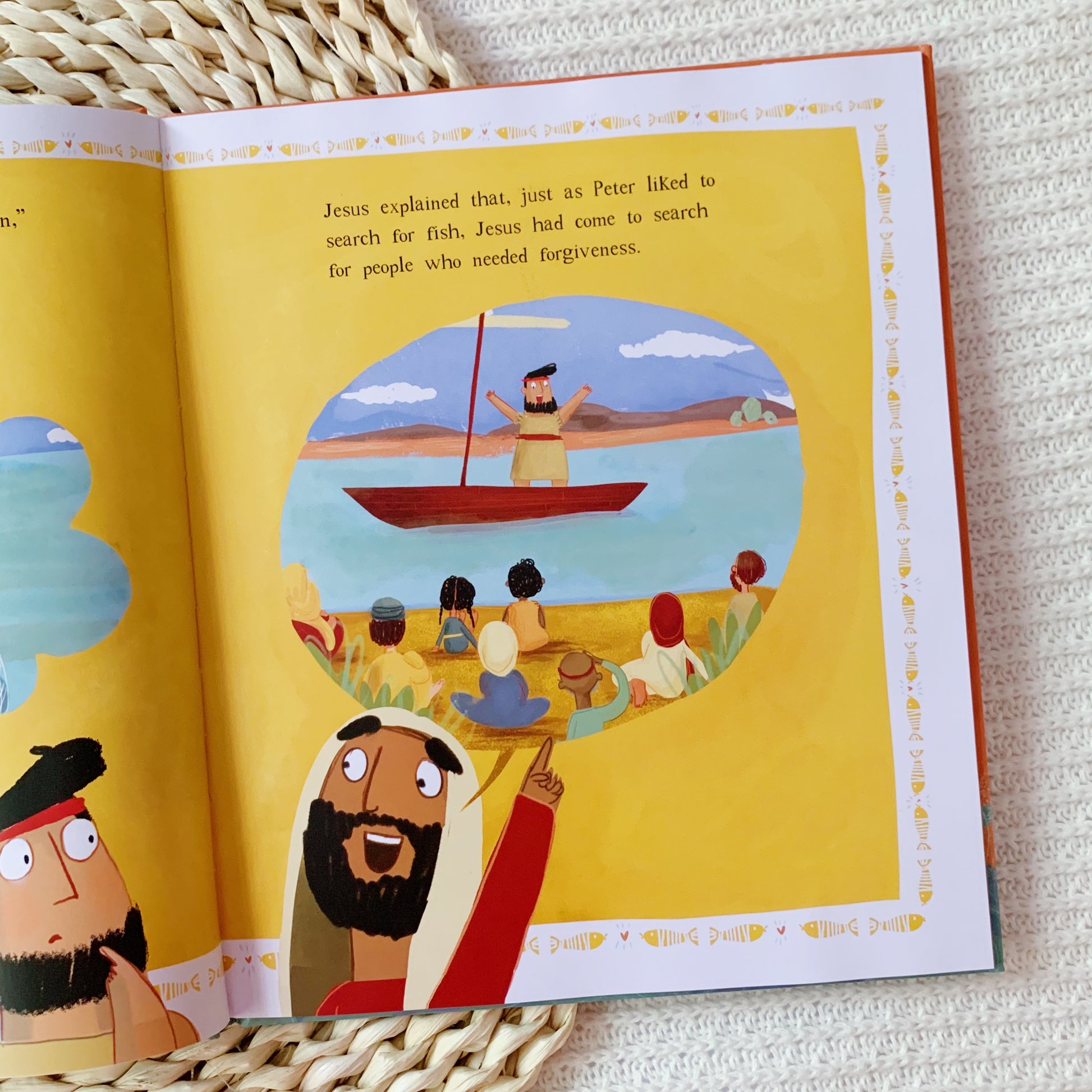 The Friend Who Forgives Christian children’s Bible storybook – story of Peter and Jesus’ forgiveness, love, and grace.