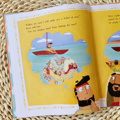 The Friend Who Forgives Christian children’s Bible storybook – story of Peter and Jesus’ forgiveness, love, and grace.