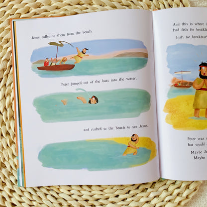 The Friend Who Forgives Christian children’s Bible storybook – story of Peter and Jesus’ forgiveness, love, and grace.