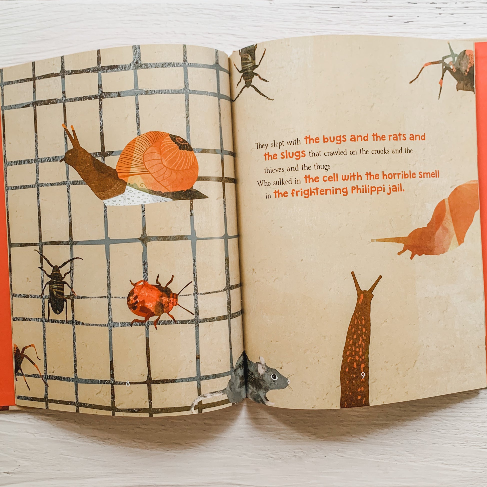 The Frightening Philippi Jail Christian children’s Bible storybook – story of Paul and Silas, faith, and joy in Jesus.