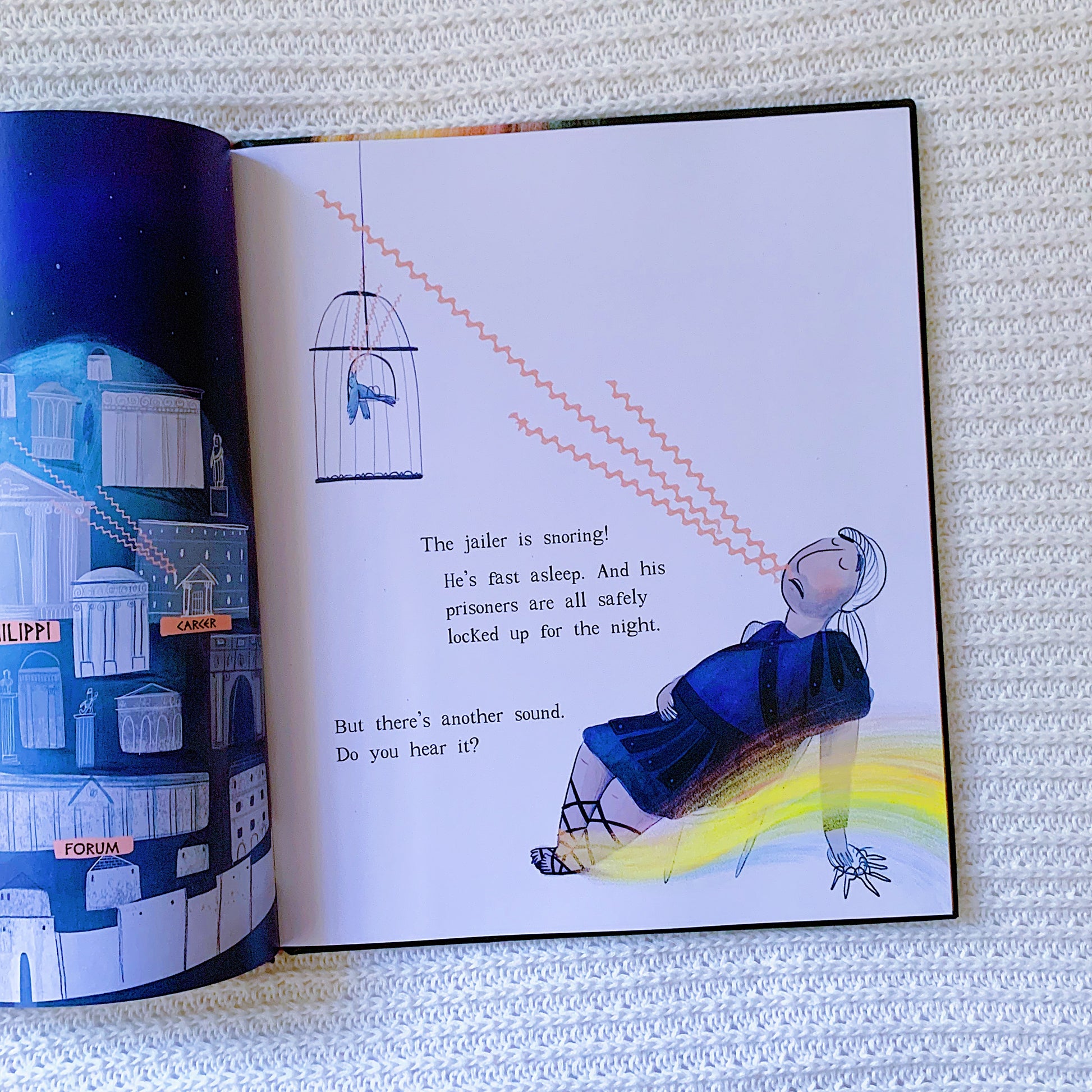 The Prisoners, the Earthquake, and the Midnight Song children’s Bible storybook – story of Paul and Silas in Acts 16.