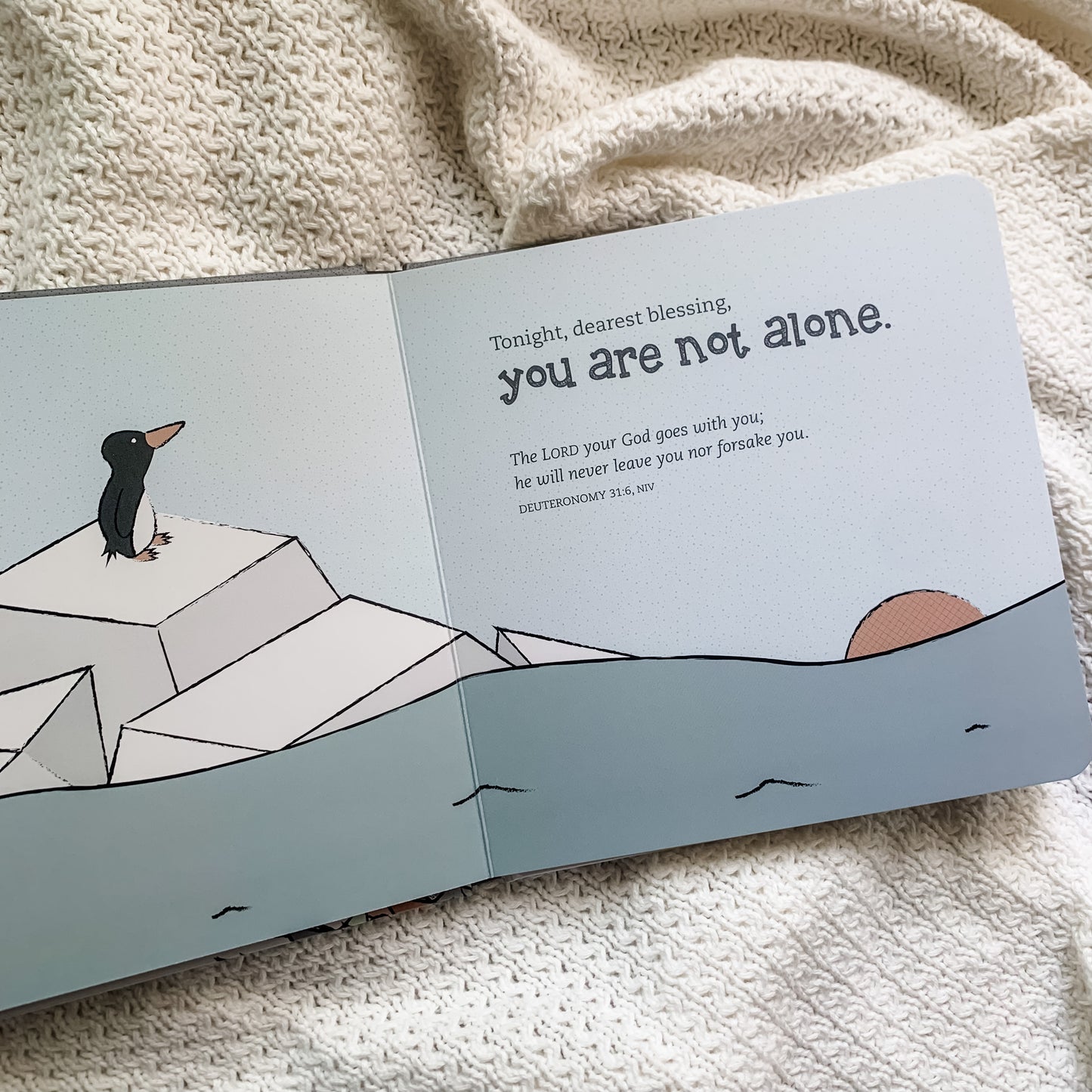 Tonight Christian bedtime board book – faith-based story about God’s peace, love, and protection for babies and toddlers.